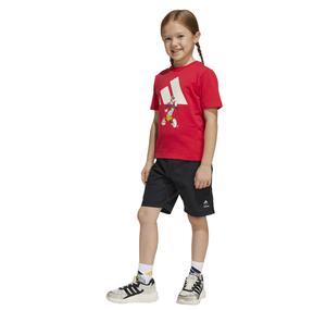 adidas Lk Dy Mm T Set Çocuk T-Shirt Kırmızı