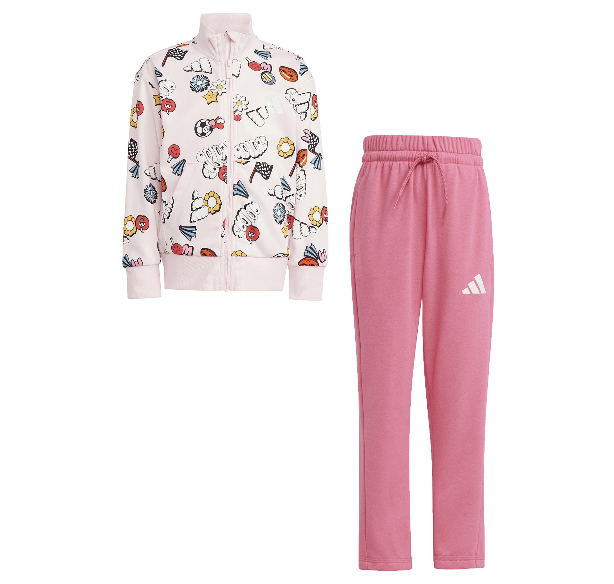 Детский спортивный костюм adidas Lk Fun Aop Ts