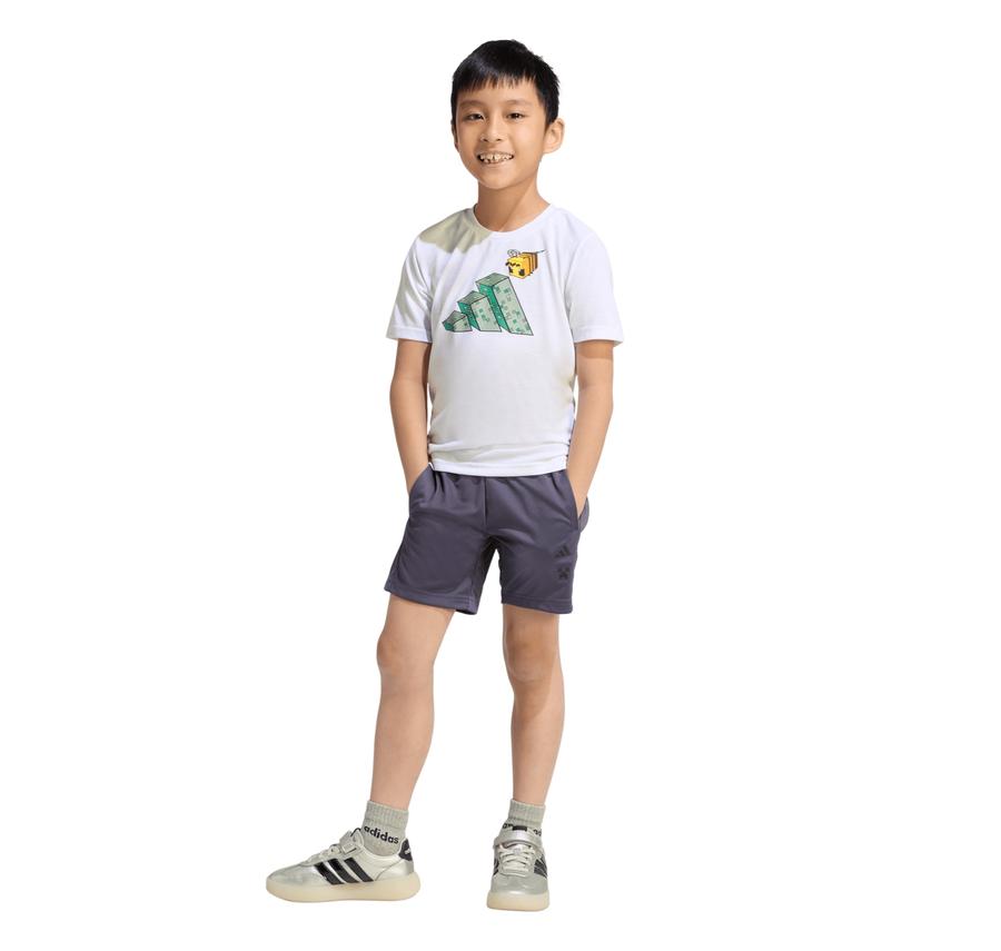 adidas Lk Minecraft Tr Set Bebek T-Shirt Beyaz adidas Lk Minecraft Tr Set Bebek T-Shirt Beyaz