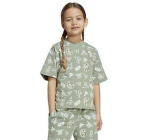 adidas Lk Sw Mndo T Çocuk T-Shirt Haki