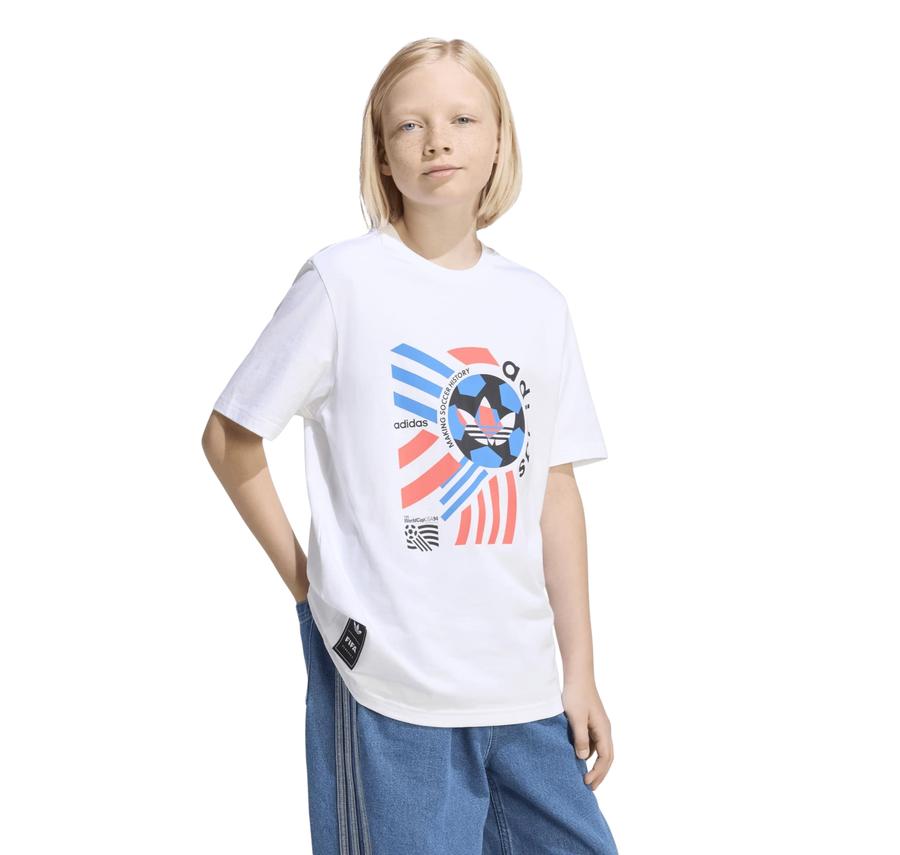 adidas Lo Gfx T-Shırt Çocuk T-Shirt Beyaz adidas Lo Gfx T-Shırt Çocuk T-Shirt Beyaz