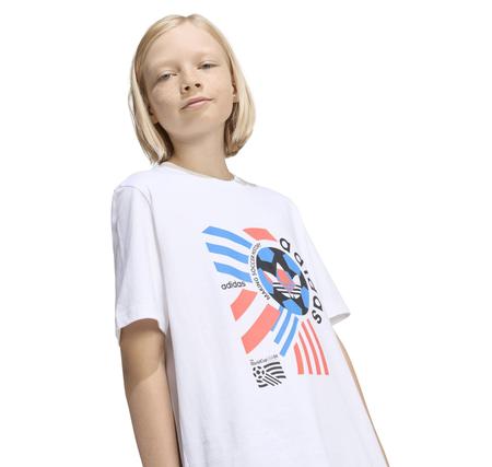 adidas Lo Gfx T-Shırt Çocuk T-Shirt Beyaz adidas Lo Gfx T-Shırt Çocuk T-Shirt Beyaz