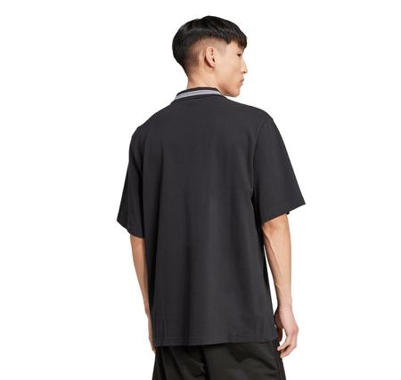 adidas Loose Polo Erkek T-Shirt Siyah