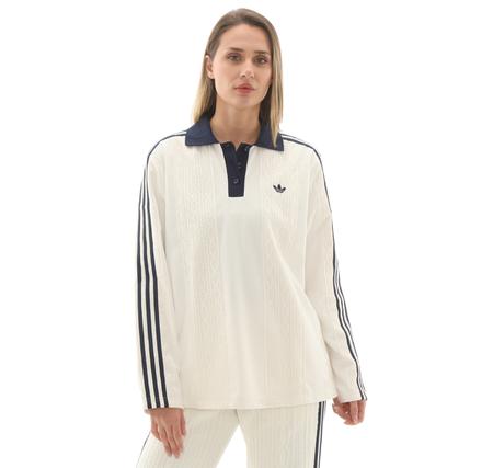 adidas Ls Jersey Kadın Sweatshirt Beyaz adidas Ls Jersey Kadın Sweatshirt Beyaz