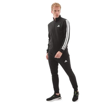 adidas M 3S Fl Tt Ts Erkek Eşofman Takımı Siyah