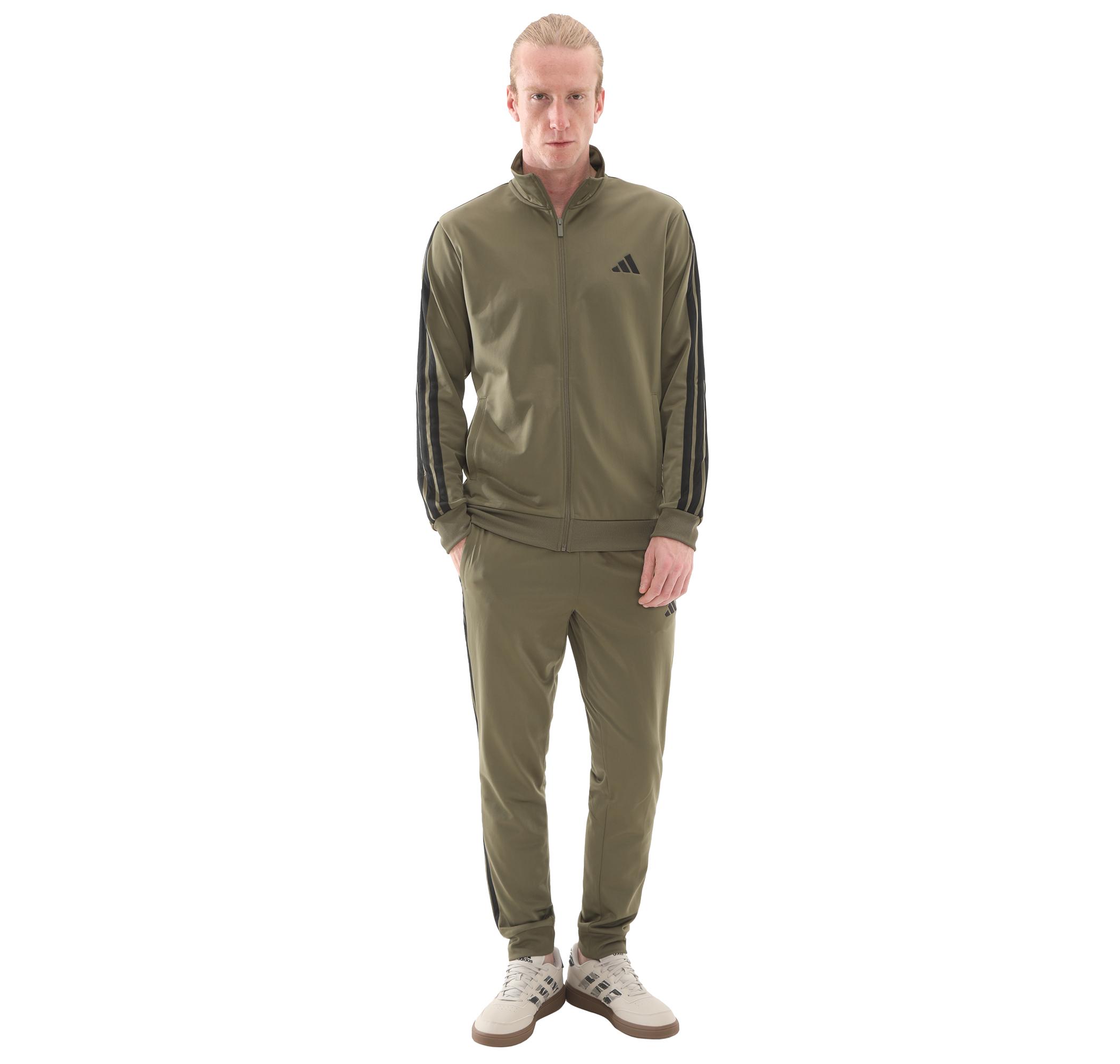 Мужской спортивный костюм adidas M 3S Tr Tt Ts Haki