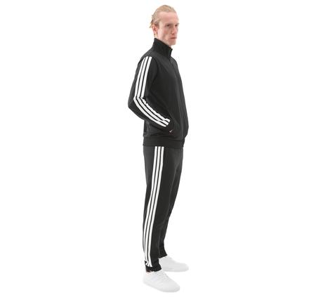 adidas M 3S Tr Tt Ts Erkek Eşofman Takımı Siyah