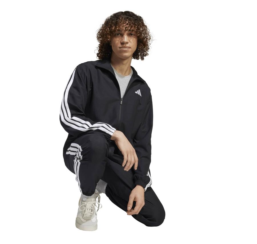 adidas M 3S Wv Tt Ts Erkek Eşofman Takımı Siyah adidas M 3S Wv Tt Ts Erkek Eşofman Takımı Siyah