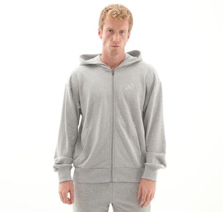 adidas M A Szn Ft Fz Erkek Ceket Gri adidas M A Szn Ft Fz Erkek Ceket Gri