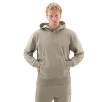 adidas M A Szn Ft Hd Erkek Sweatshirt Krem