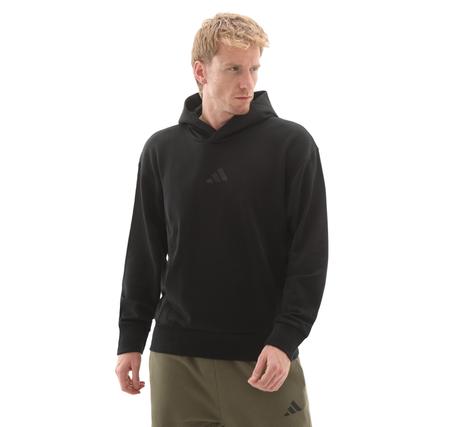 adidas M A Szn Ft Hd Erkek Sweatshirt Siyah