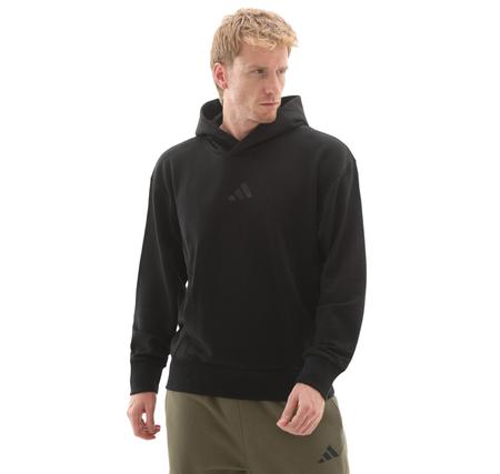 adidas M A Szn Ft Hd Erkek Sweatshirt Siyah