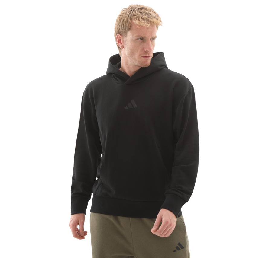 adidas M A Szn Ft Hd Erkek Sweatshirt Siyah adidas M A Szn Ft Hd Erkek Sweatshirt Siyah