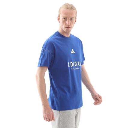 adidas M A Szn G T Erkek T-Shirt Mavi
