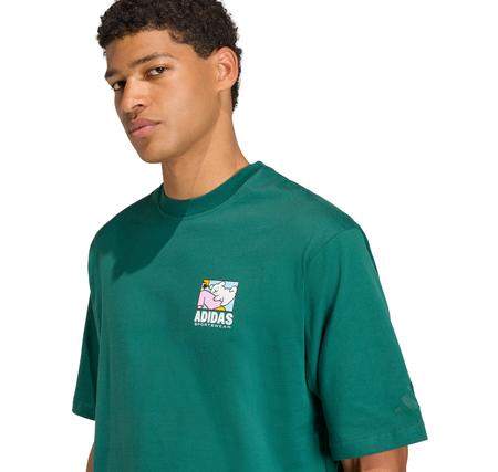 adidas M Anı Pop Bk  T Erkek T-Shirt