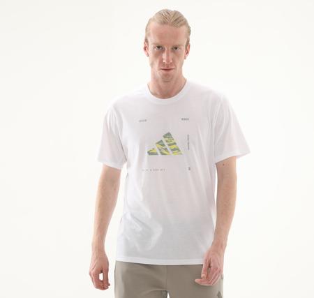 adidas M Box Logo G T Erkek T-Shirt Beyaz