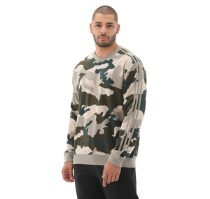 adidas M Camo Crw Erkek Sweatshirt Gri