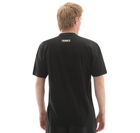 adidas Terrex M Camper G T Erkek T-Shirt Siyah
