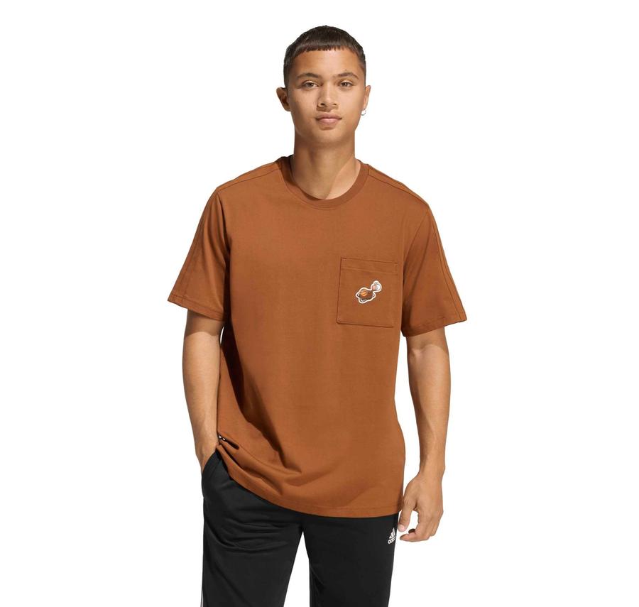 adidas M Coffee Pkt T Erkek T-Shirt Kahve adidas M Coffee Pkt T Erkek T-Shirt Kahve
