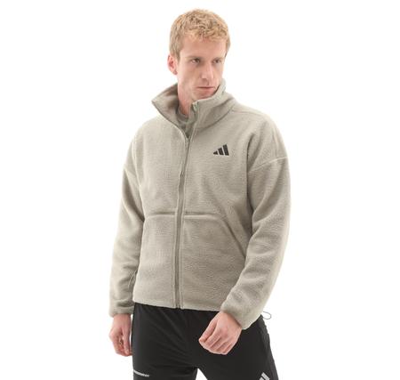 adidas M Ct Fleece Fz Erkek Ceket Gri