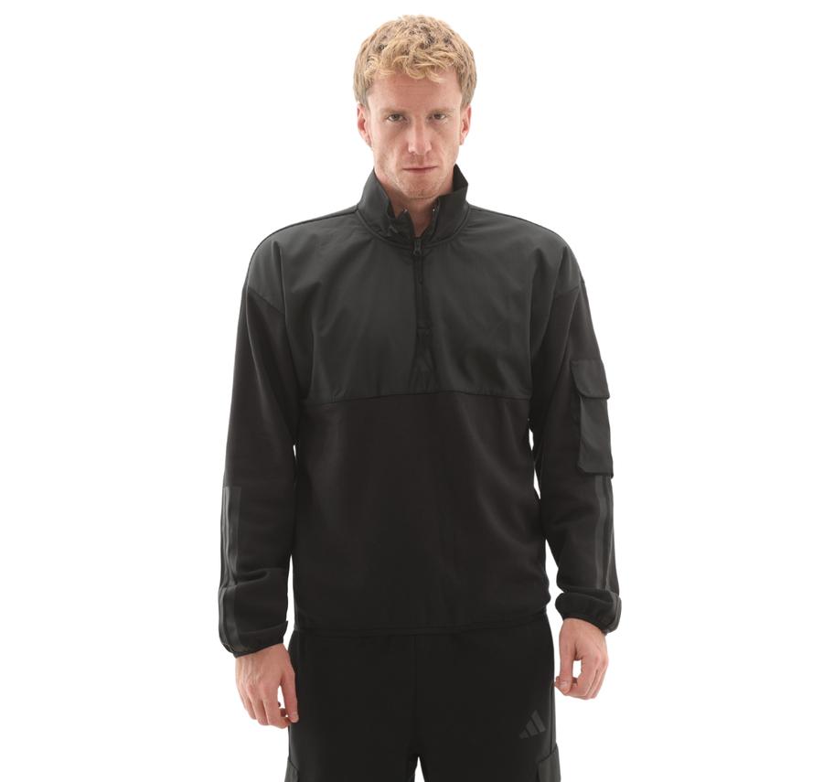 adidas M Ct Utılıty Hz Erkek Sweatshirt Siyah adidas M Ct Utılıty Hz Erkek Sweatshirt Siyah