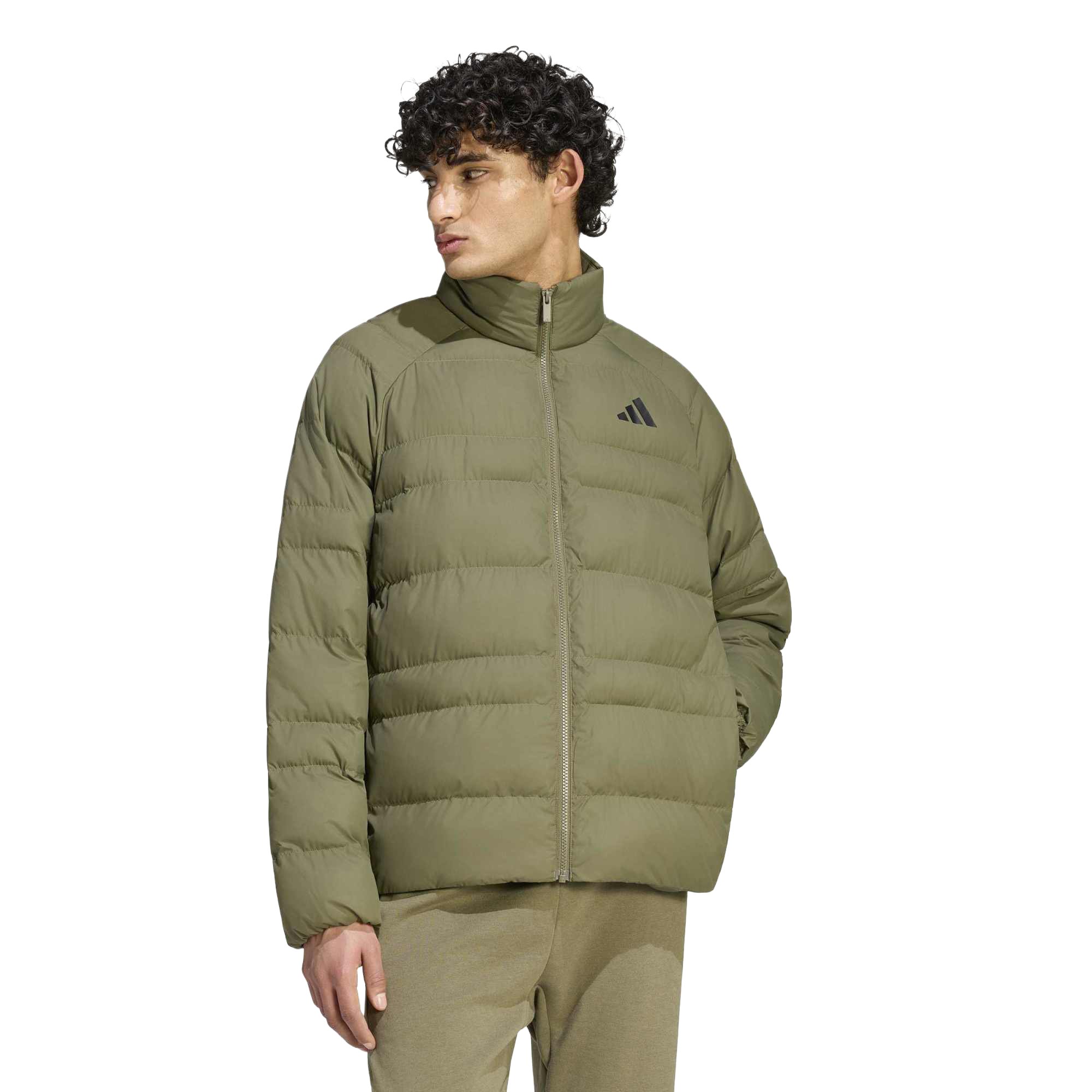 Мужская куртка adidas M Ess Sd Lt P J Haki