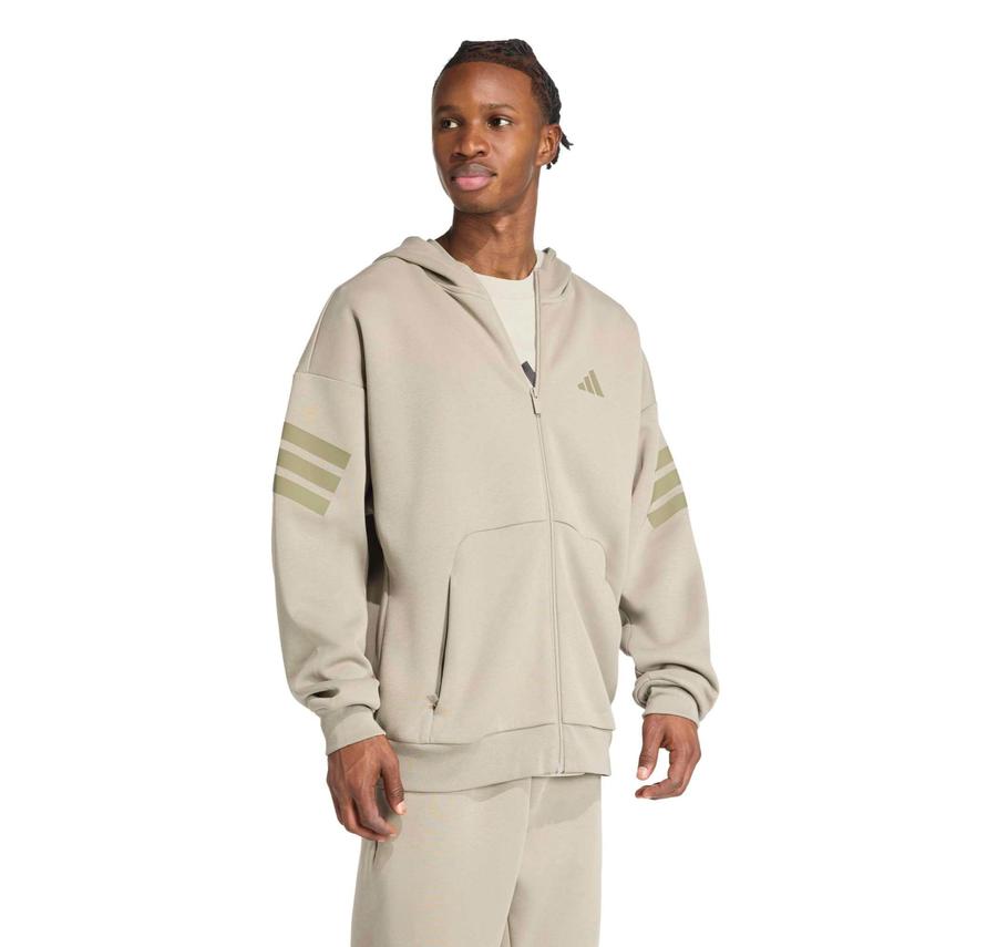 adidas M Fı 3S Fz Erkek Ceket Haki adidas M Fı 3S Fz Erkek Ceket Haki