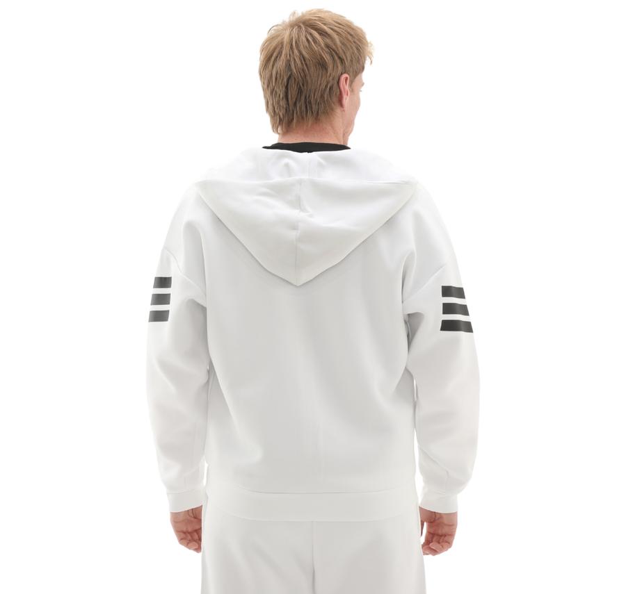 adidas M Fı 3S Fz Erkek Ceket Beyaz adidas M Fı 3S Fz Erkek Ceket Beyaz