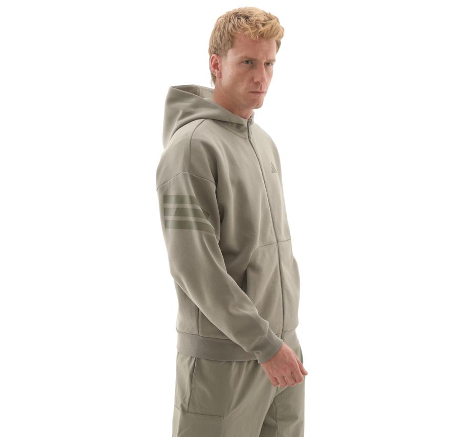 adidas M Fı 3S Fz Erkek Ceket Haki adidas M Fı 3S Fz Erkek Ceket Haki