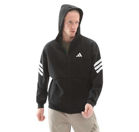 adidas M Fı 3S Fz Erkek Ceket Siyah
