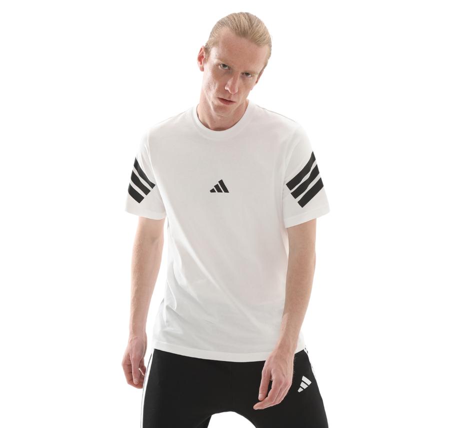 adidas M Fı 3S Reg T Erkek T-Shirt Beyaz adidas M Fı 3S Reg T Erkek T-Shirt Beyaz
