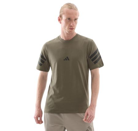 adidas M Fı 3S Reg T Erkek T-Shirt Haki
