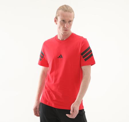 adidas M Fı 3S Reg T Erkek T-Shirt Kırmızı
