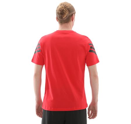 adidas M Fı 3S Reg T Erkek T-Shirt Kırmızı
