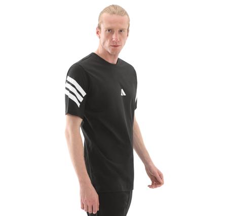 adidas M Fı 3S Reg T Erkek T-Shirt Siyah