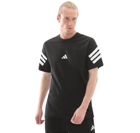 adidas M Fı 3S Reg T Erkek T-Shirt Siyah
