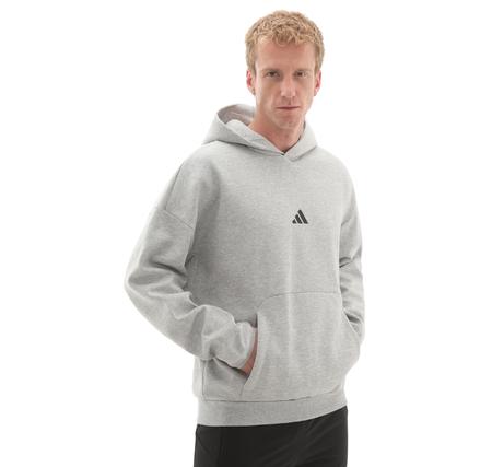adidas M Fı Sl Hd Erkek Sweatshirt Gri
