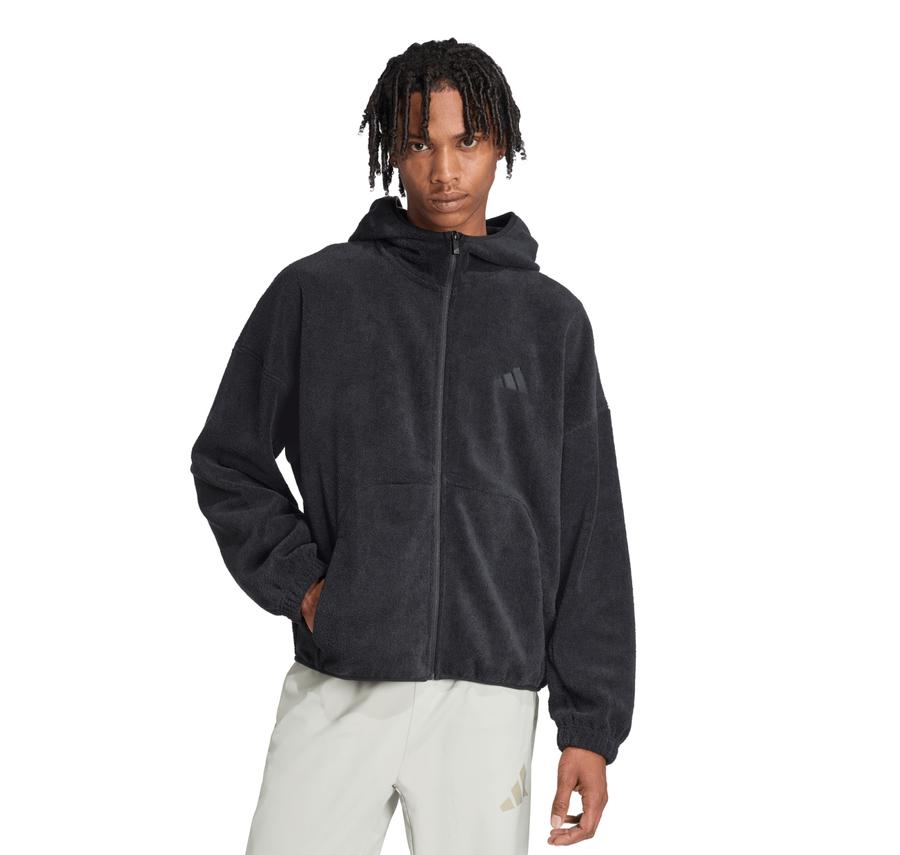 adidas M Fı Sl Shrp Fz Erkek Ceket Siyah adidas M Fı Sl Shrp Fz Erkek Ceket Siyah