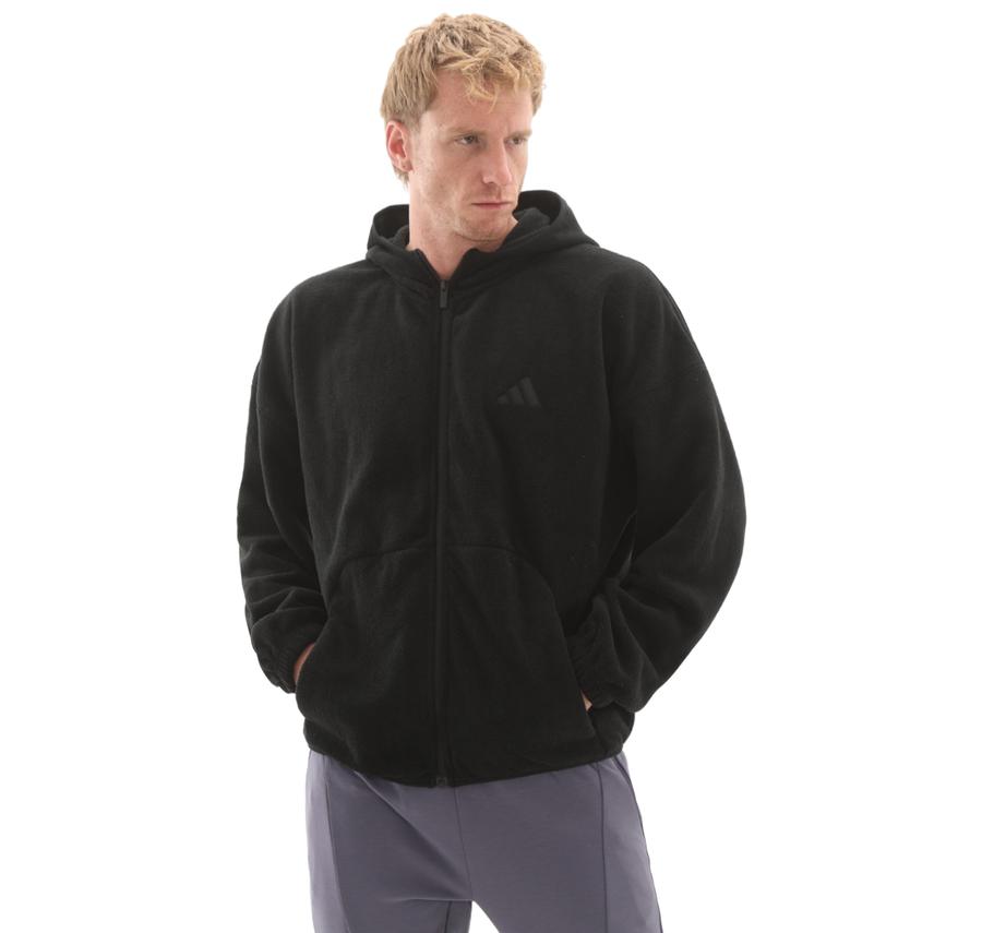 adidas M Fı Sl Shrp Fz Erkek Ceket Siyah adidas M Fı Sl Shrp Fz Erkek Ceket Siyah