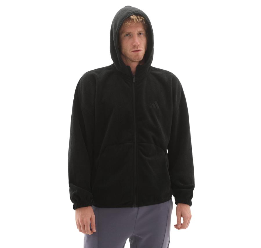 adidas M Fı Sl Shrp Fz Erkek Ceket Siyah adidas M Fı Sl Shrp Fz Erkek Ceket Siyah