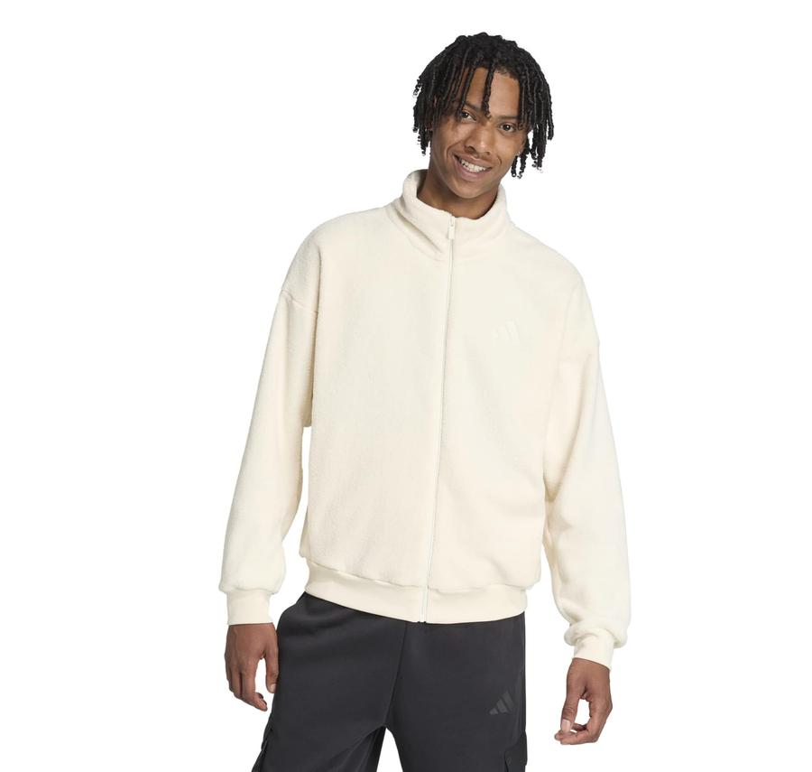 adidas M Fı Sl Shrp Tt Erkek Sweatshirt Krem adidas M Fı Sl Shrp Tt Erkek Sweatshirt Krem