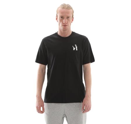adidas M L Slıde Pkt T Erkek T-Shirt Siyah