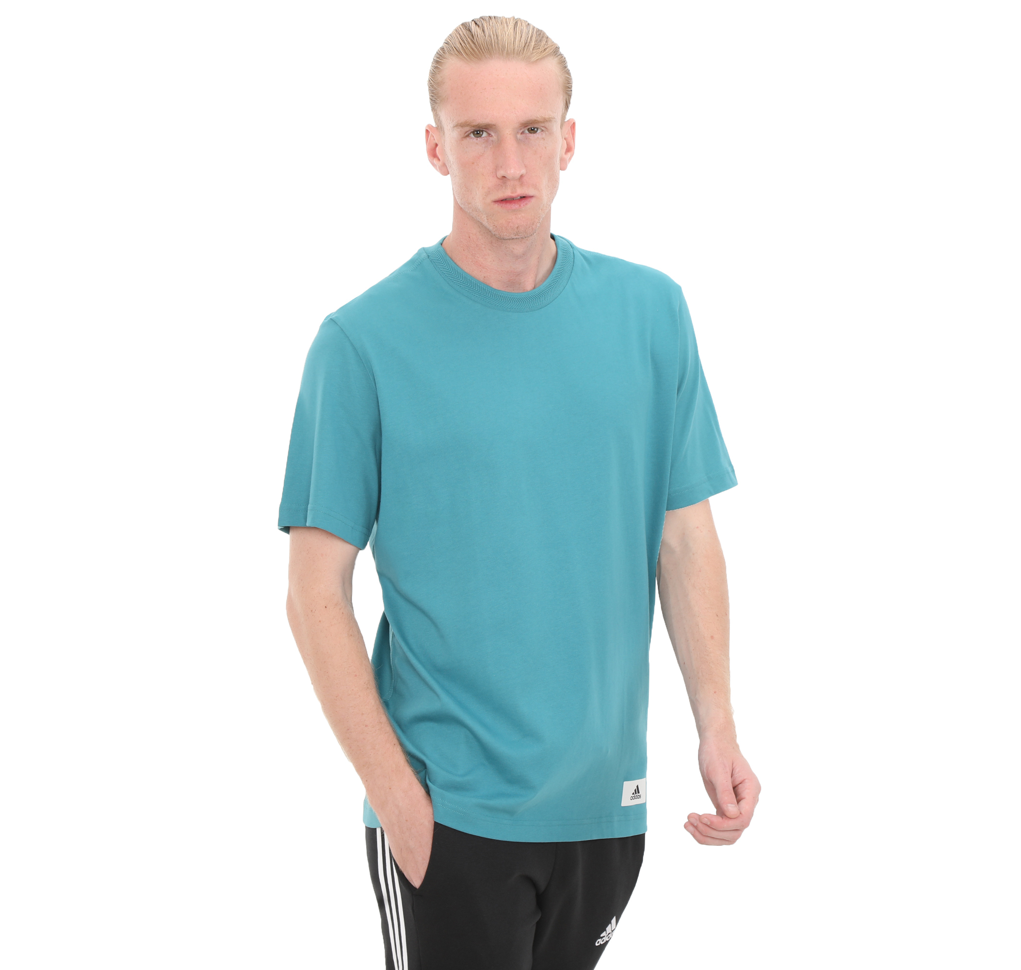 Adidas hot sale teal shirt