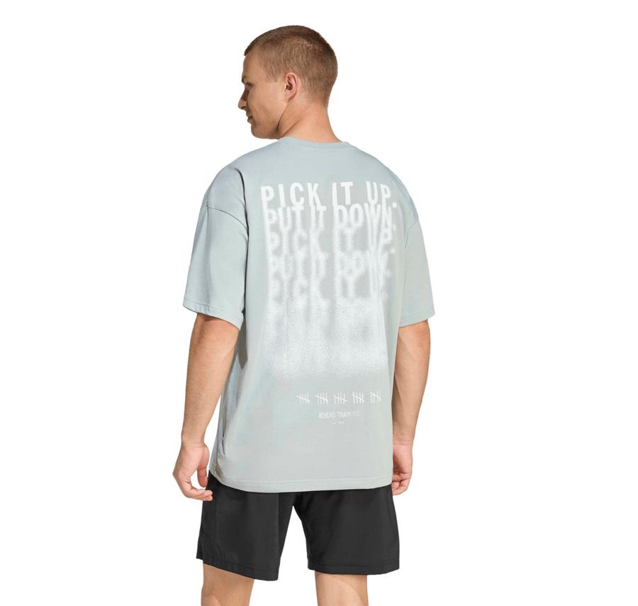 adidas M Primelift G T Erkek T-Shirt Gri adidas M Primelift G T Erkek T-Shirt Gri