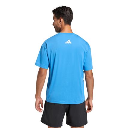 adidas M Primelift G T Erkek T-Shirt Mavi