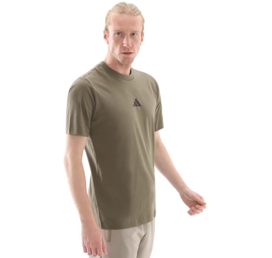 adidas M Sl Sj T Erkek T-Shirt Haki adidas M Sl Sj T Erkek T-Shirt Haki