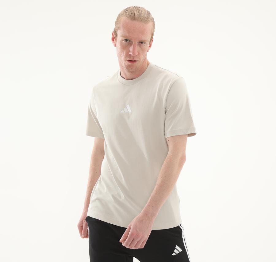 adidas M Sl Sj T Erkek T-Shirt Krem adidas M Sl Sj T Erkek T-Shirt Krem