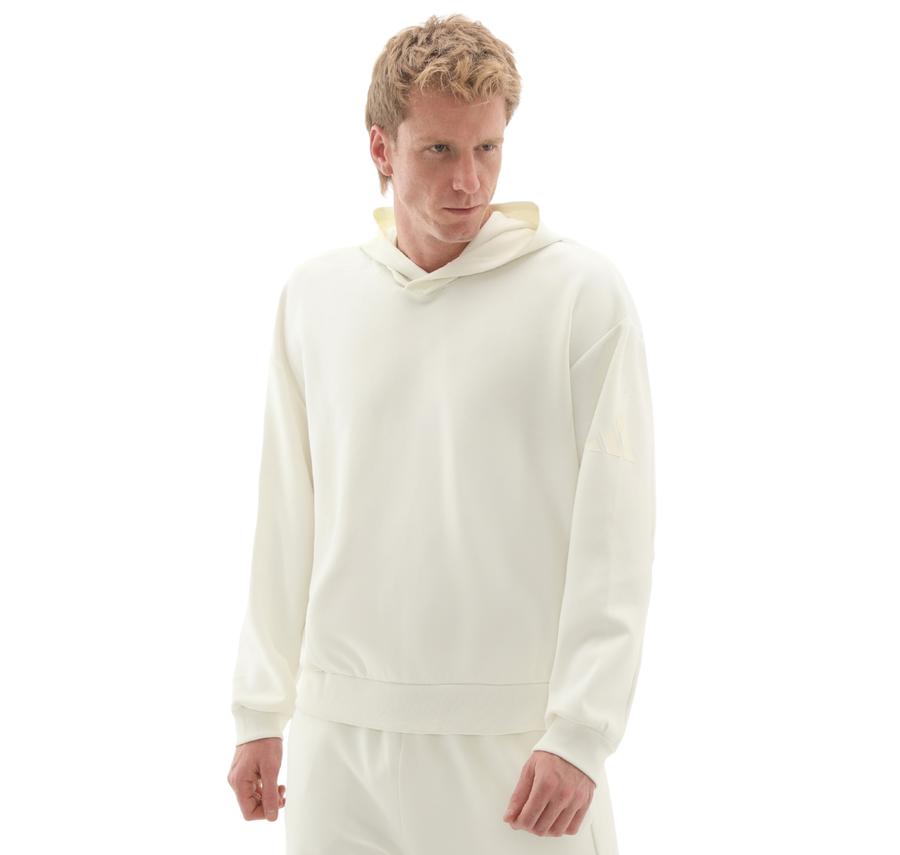 adidas M Sl Sk Hd Erkek Sweatshirt Beyaz adidas M Sl Sk Hd Erkek Sweatshirt Beyaz