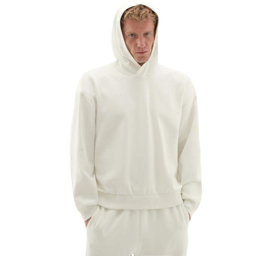 adidas M Sl Sk Hd Erkek Sweatshirt Beyaz adidas M Sl Sk Hd Erkek Sweatshirt Beyaz