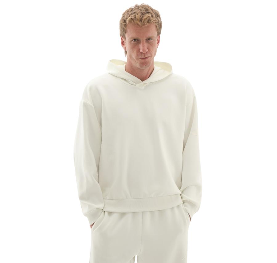 adidas M Sl Sk Hd Erkek Sweatshirt Beyaz adidas M Sl Sk Hd Erkek Sweatshirt Beyaz